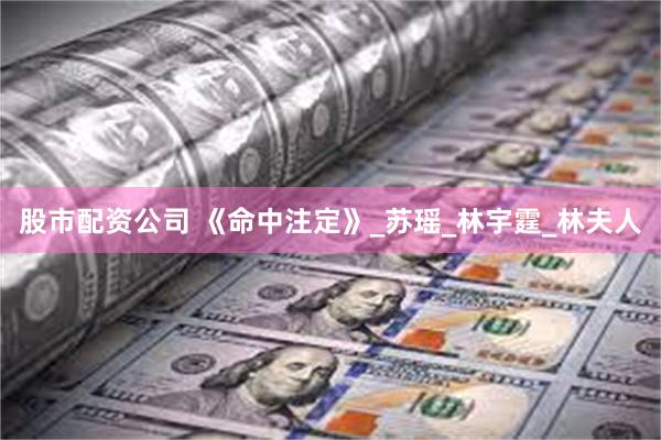 股市配资公司 《命中注定》_苏瑶_林宇霆_林夫人